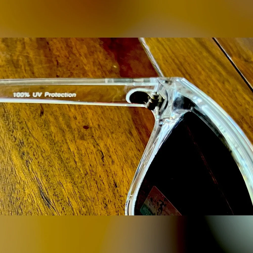 Clear Polarized Sunglasses - NWT
